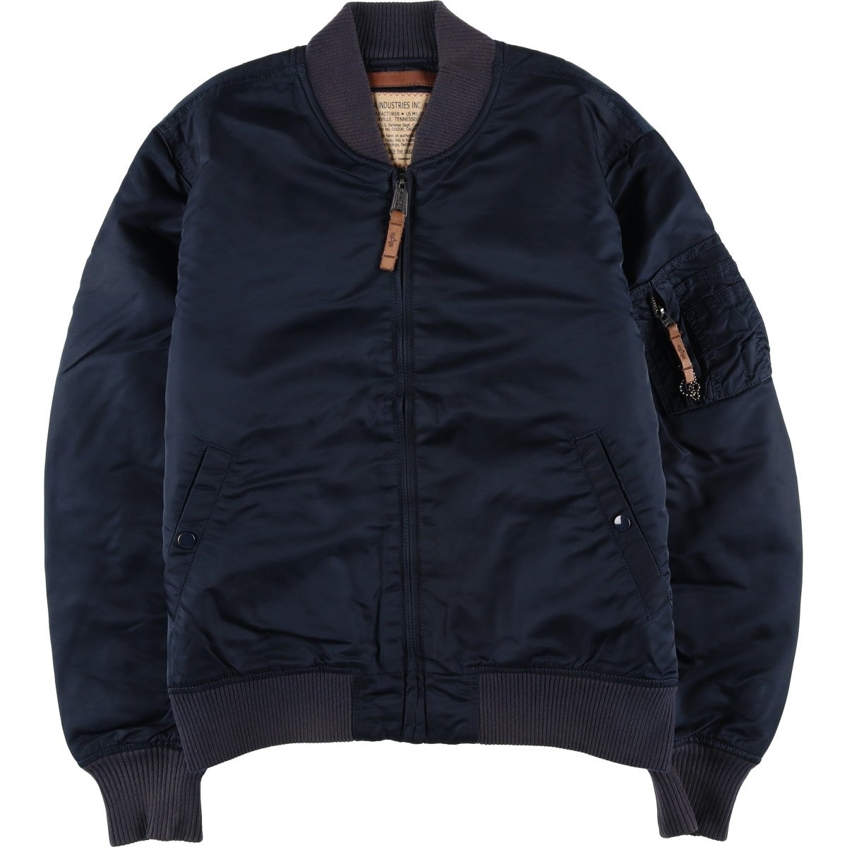 古着 民間品 ショット SCHOTT MA-1タイプ 中綿入り ミリタリー