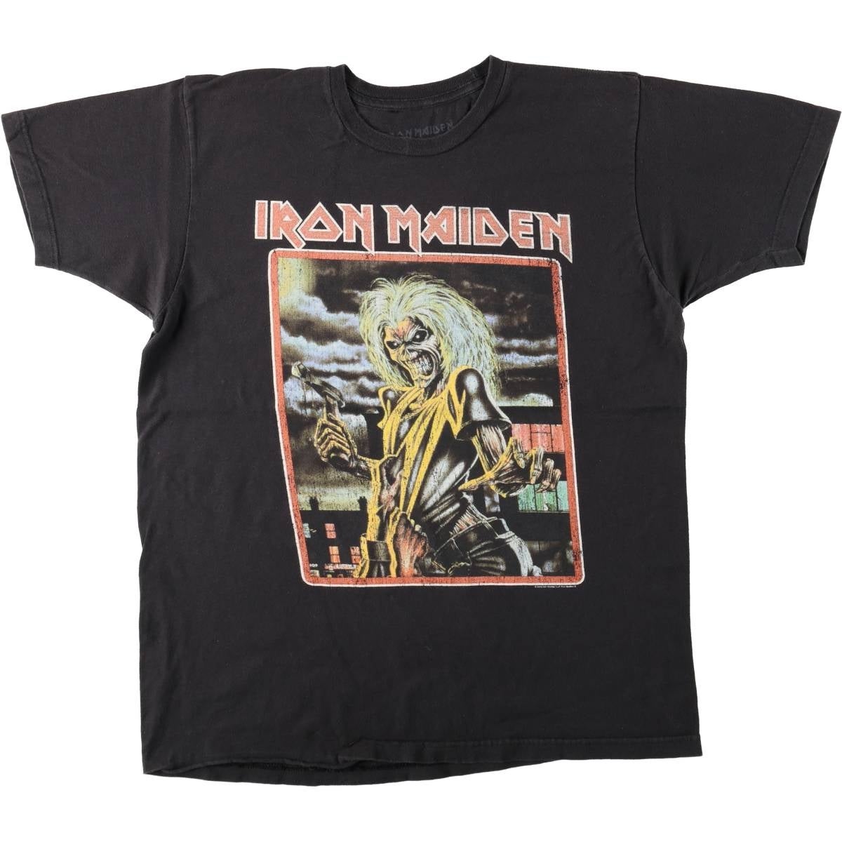 新品未使用　アイアンメイデン　バンドTシャツ　バンT 古着 IRON MAIDEN アイアンメイデン バンドTシャツ バンT メンズL相当