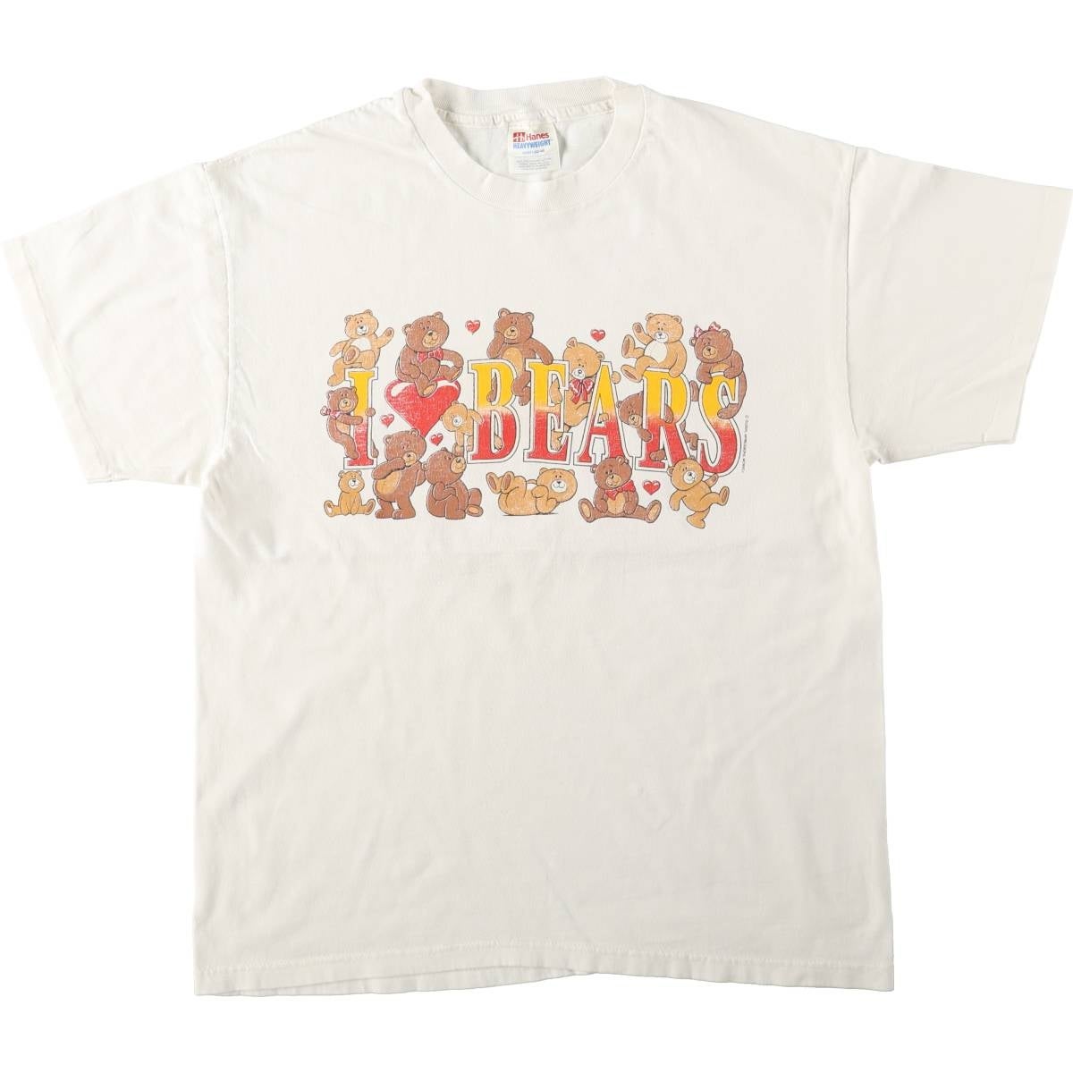 古着 90～00年代 ヘインズ Hanes サーマルロンT ワッフル メンズM相当