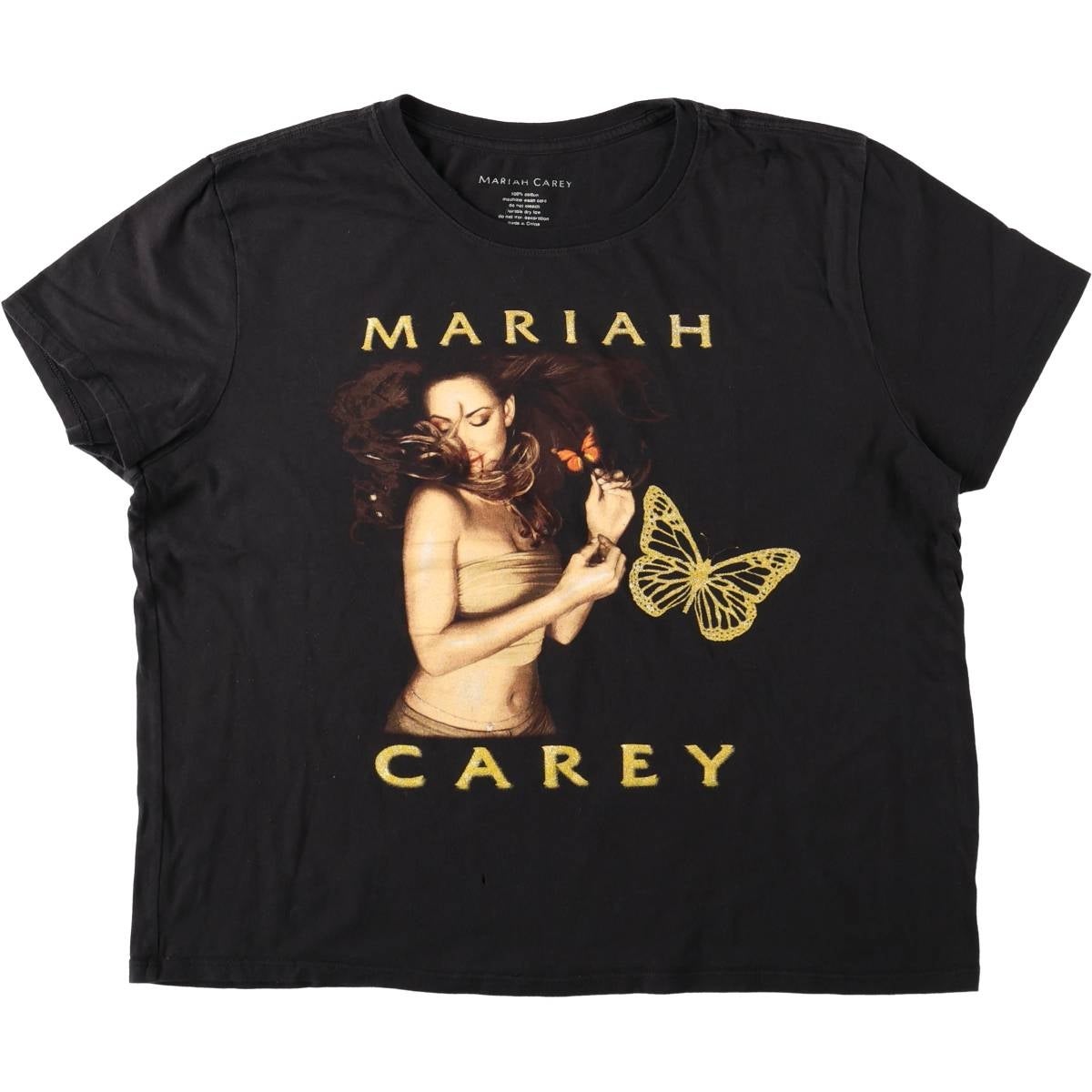 古着 MARIAH CAREY マライアキャリー バンドTシャツ バンT レディース