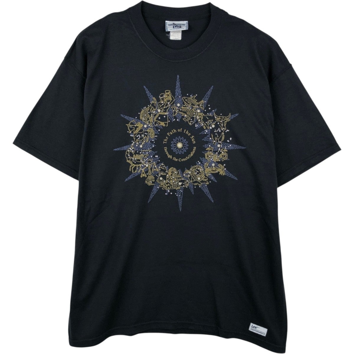 古着 00年代 リー Lee 黄道十二星座 プリントTシャツ USA製 メンズL