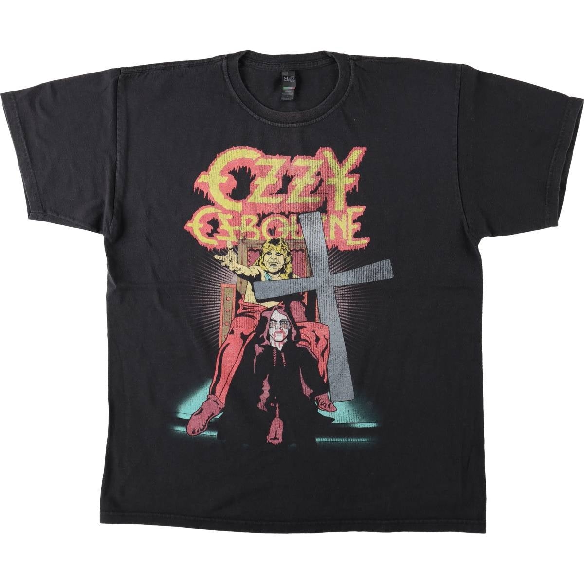 古着 Ozzy Osbourne オジーオズボーン バンドTシャツ バンT メンズM