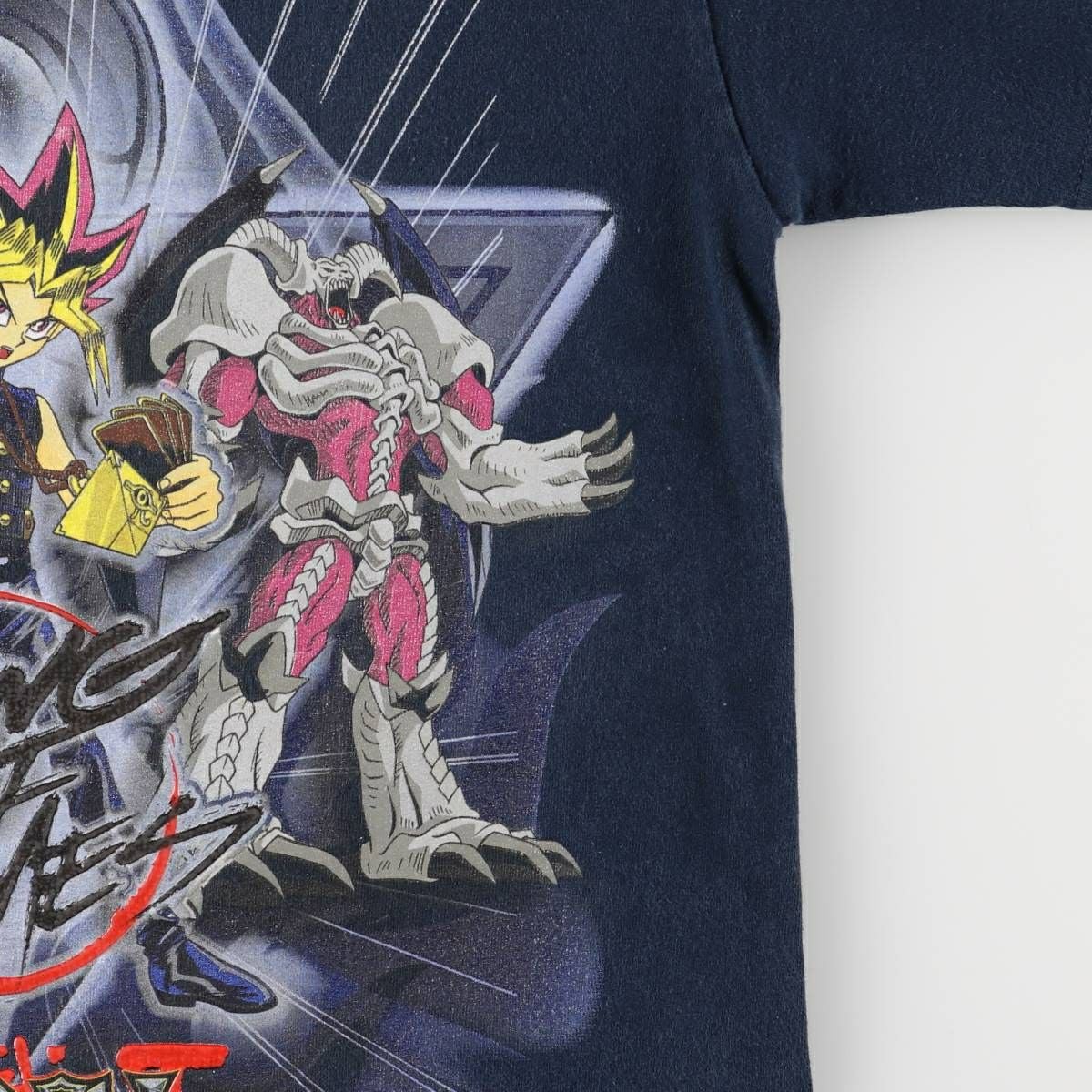 古着 00年代 YuGiOh 遊戯王 アニメ キャラクタープリントTシャツ