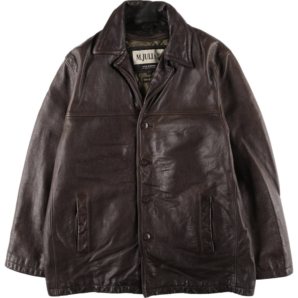 古着 LEATHER LIMITED M.JULIAN レザージャケット メンズXL相当