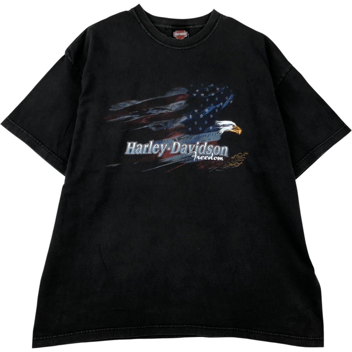 古着 00年代 ハーレーダビッドソン Harley-Davidson 鷲柄 イーグル柄
