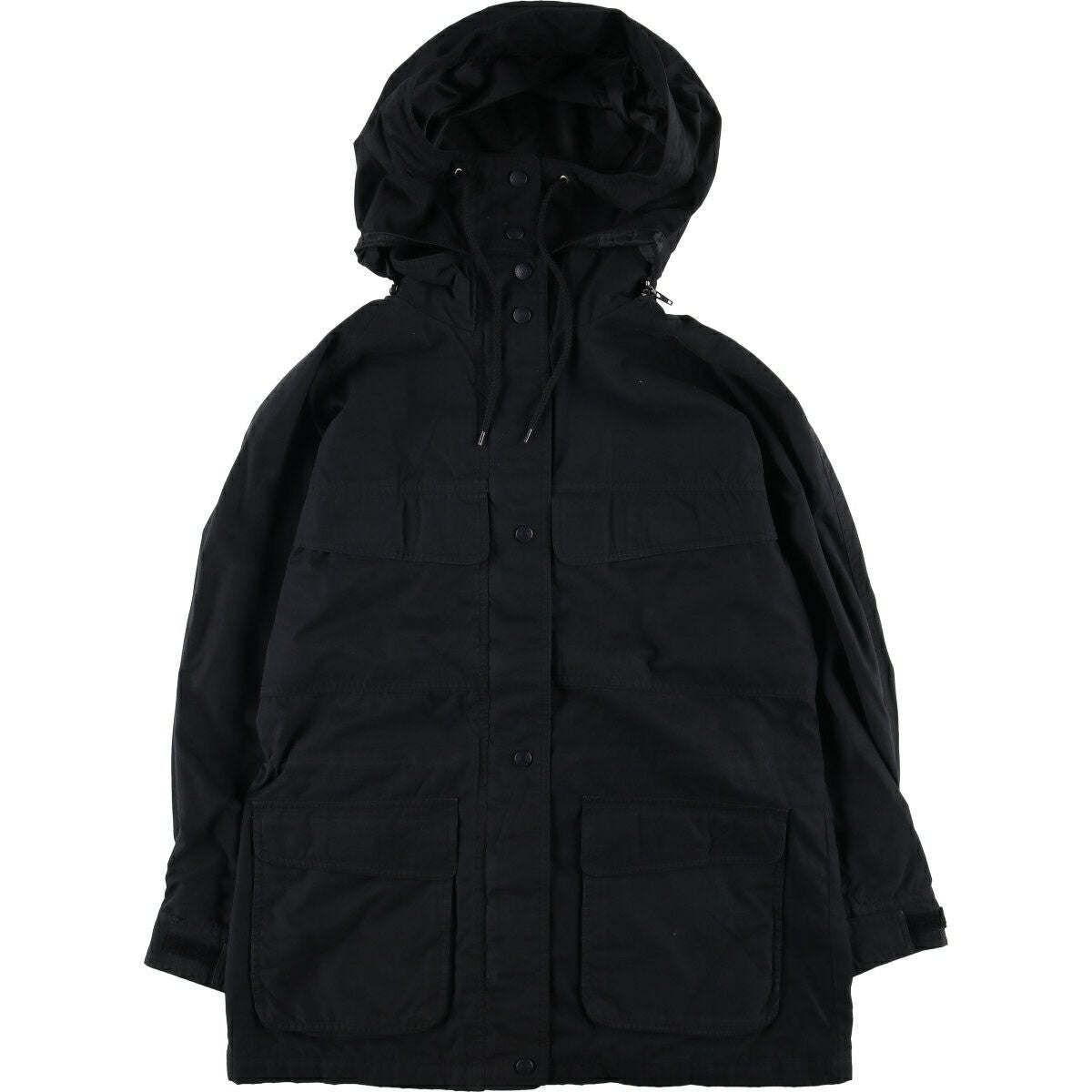 古着 80～90年代 エディーバウアー Eddie Bauer 黒タグ 総柄 ウール