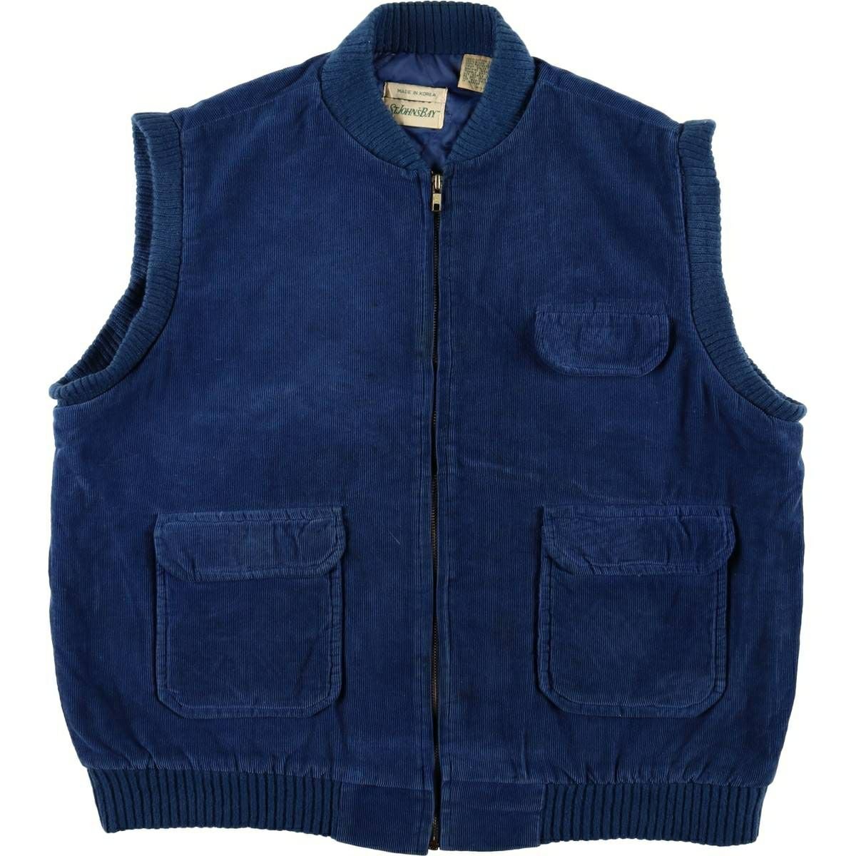 古着 90年代 セントジョンズベイ ST JOHNS BAY コーデュロイ 中綿