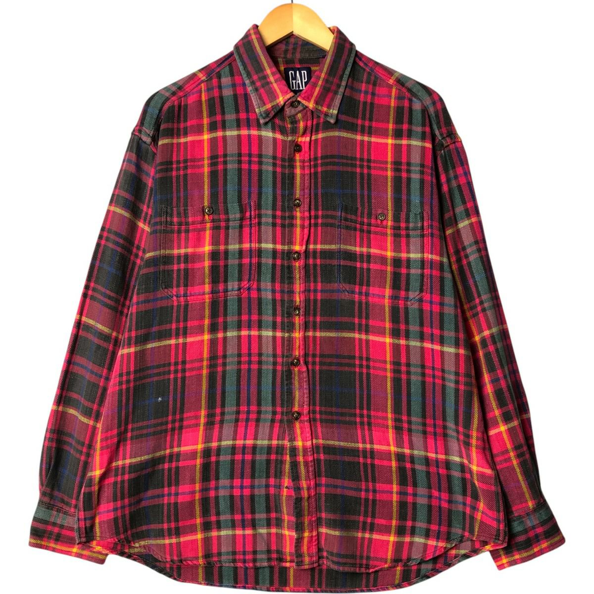 古着 90年代 ギャップ GAP オールドギャップ 長袖 コーデュロイシャツ