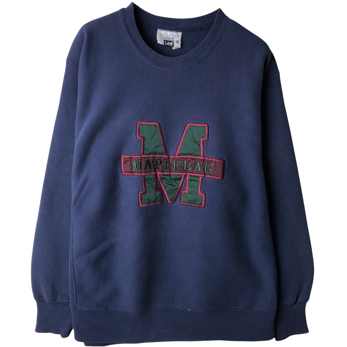 古着 90年代 リー Lee 半袖 ワンポイントロゴTシャツ USA製 メンズL