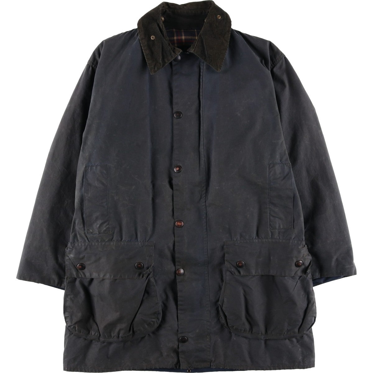 古着 80～90年代 バブアー Barbour BURGHLEY バーグレイ 旧3ワラント