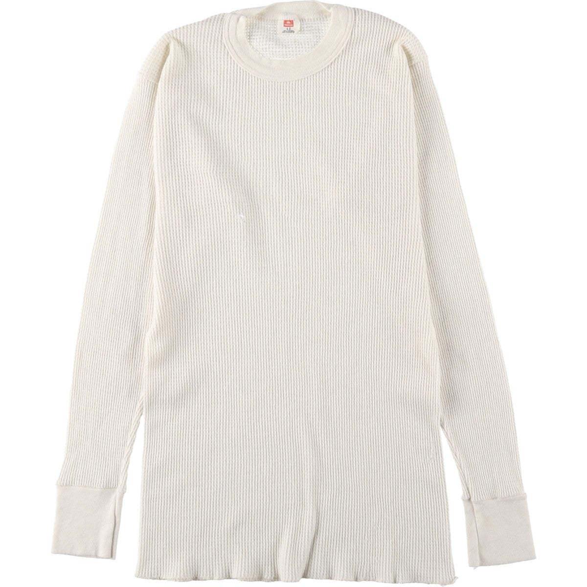 古着 ヘインズ Hanes 無地 サーマルロンT ハニカム USA製 メンズXL相当