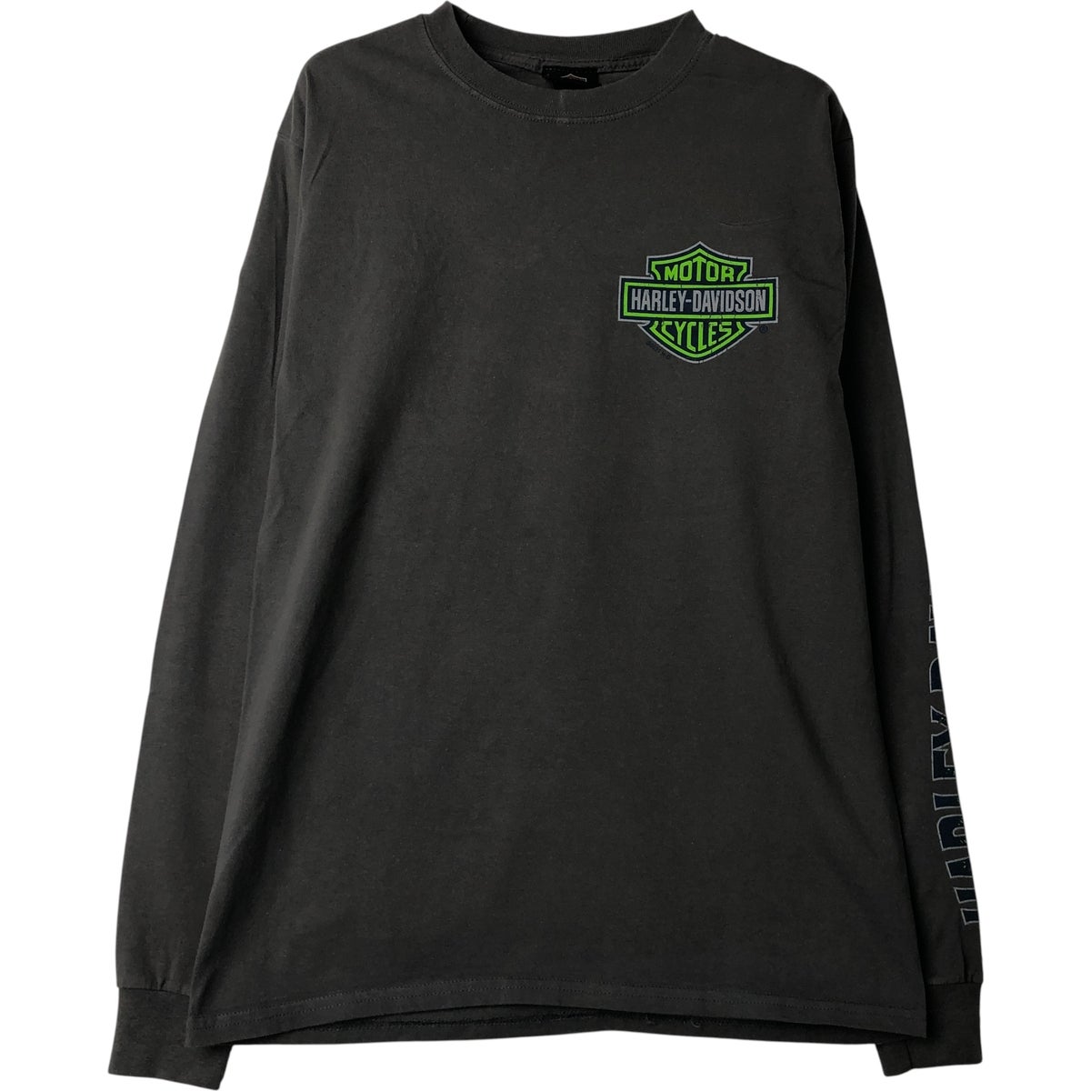 古着 ハーレーダビッドソン Harley-Davidson ピンナップガール ロングT