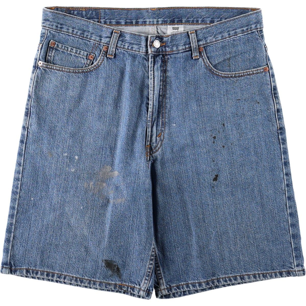 古着 00年代 リーバイス Levis 550 RELAXED FIT デニムショーツ ハーフ