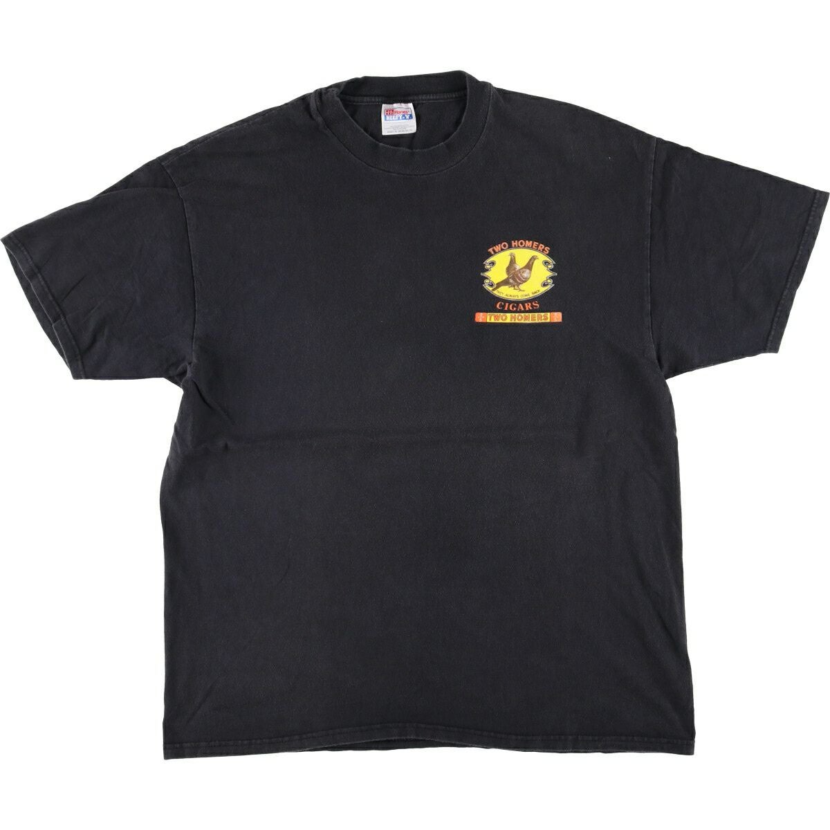 古着 90年代 ヘインズ Hanes BEEFY-T アドバタイジングTシャツ メンズ
