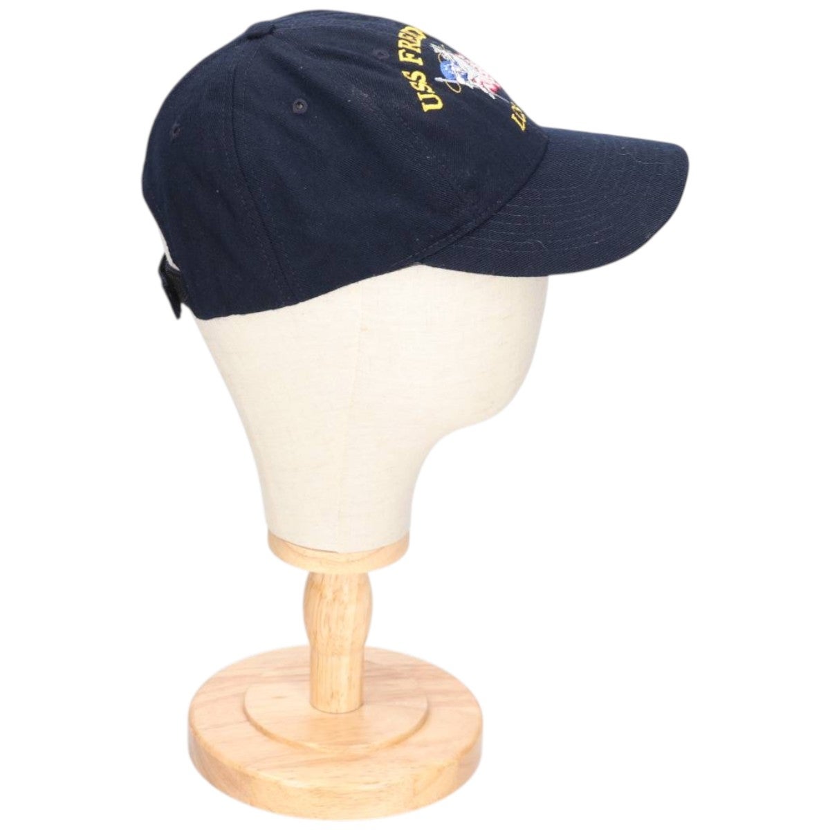 90s USA製   ネイビーキャップ vintage 1点物◇USA製ビンテージ紺ネイビー帽子メッシュキャップ古着メンズ