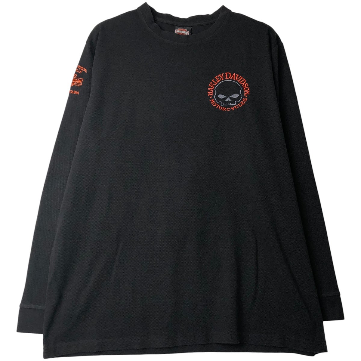 古着 ハーレーダビッドソン Harley-Davidson ドクロ柄 スカル柄
