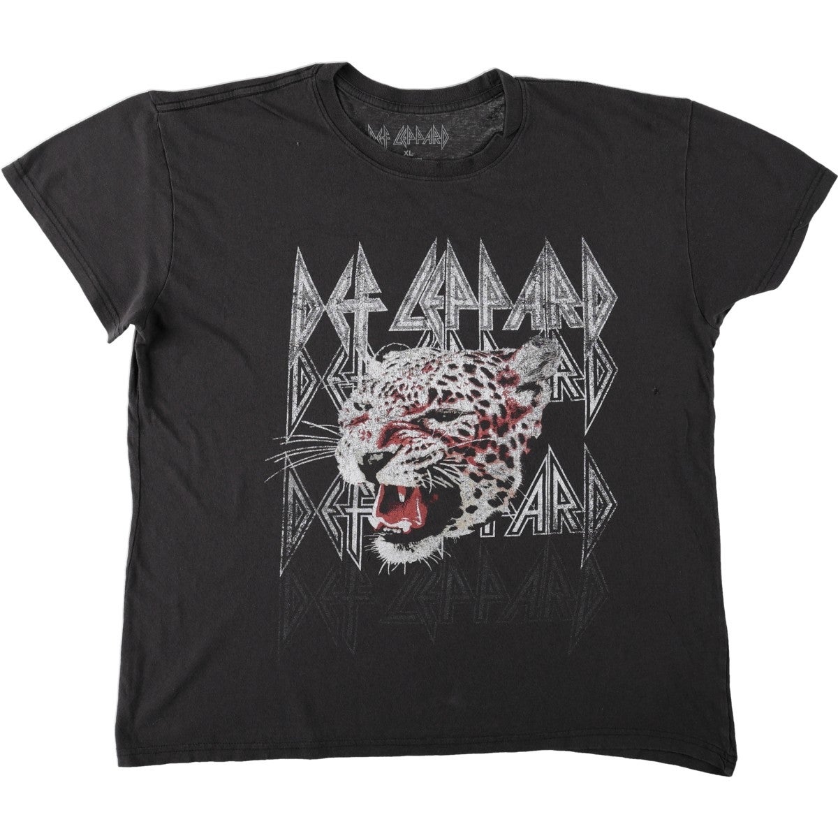 古着 DEF LEPPARD デフレパード レオパード柄 ヒョウ柄 バンドTシャツ