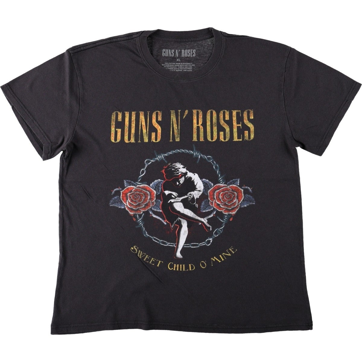 古着 Guns N Roses ガンズアンドローゼズ バンドTシャツ バンT メンズ