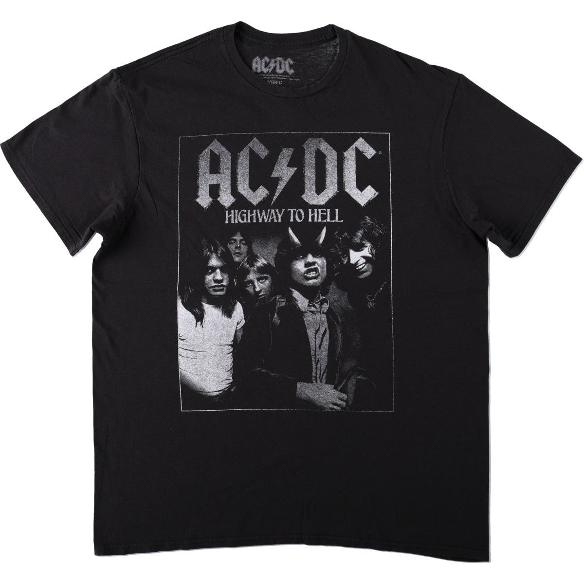 古着 AC/DC エーシーディーシー バンドTシャツ バンT メンズXL相当