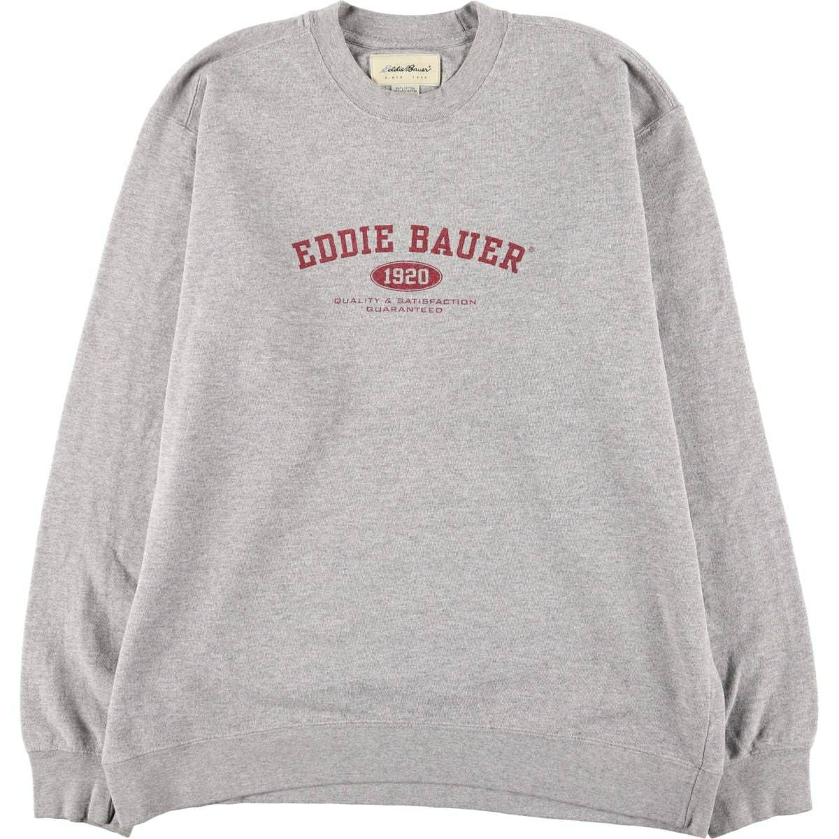 古着 エディーバウアー Eddie Bauer ロゴスウェットシャツ トレーナー