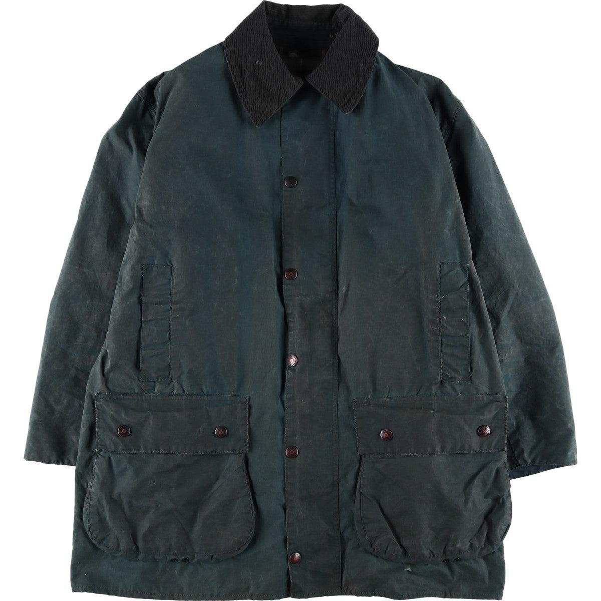 古着 80～90年代 バブアー Barbour BORDER ボーダー 旧3ワラント