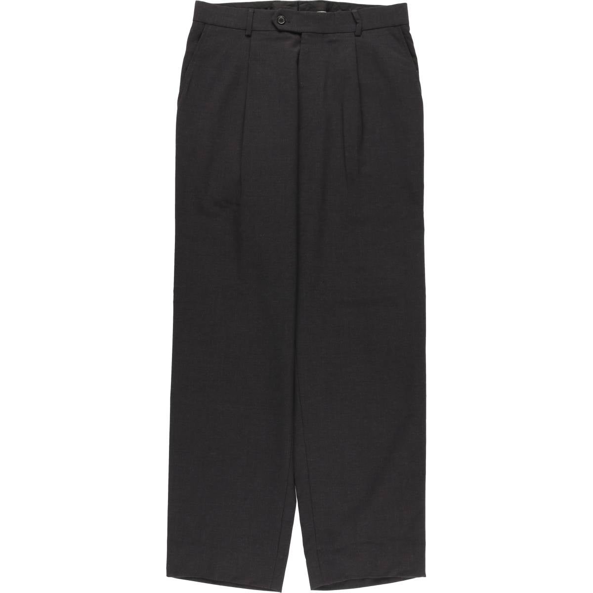 古着 ヒューゴボス HUGO BOSS ウールパンツ スラックス メンズw35相当
