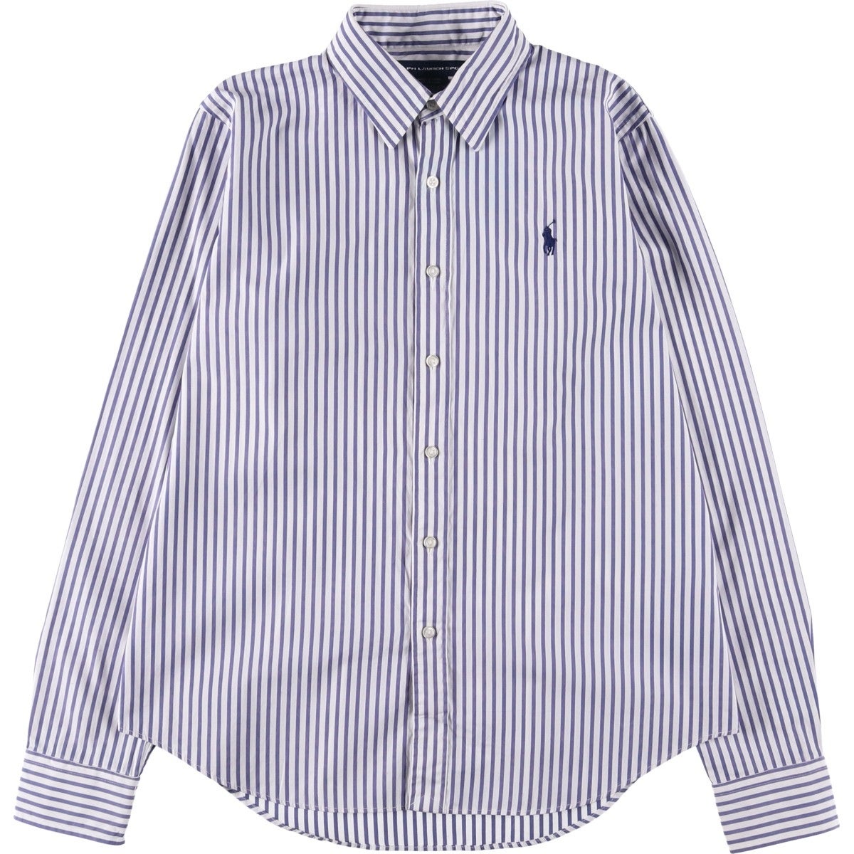 古着 ラルフローレン Ralph Lauren RALPH LAUREN SPORT 長袖 コットンストライプシャツ レディースM相当/eaa538590 古着 ラルフローレン Ralph Lauren RALPH LAUREN SPORT 長袖 コットン