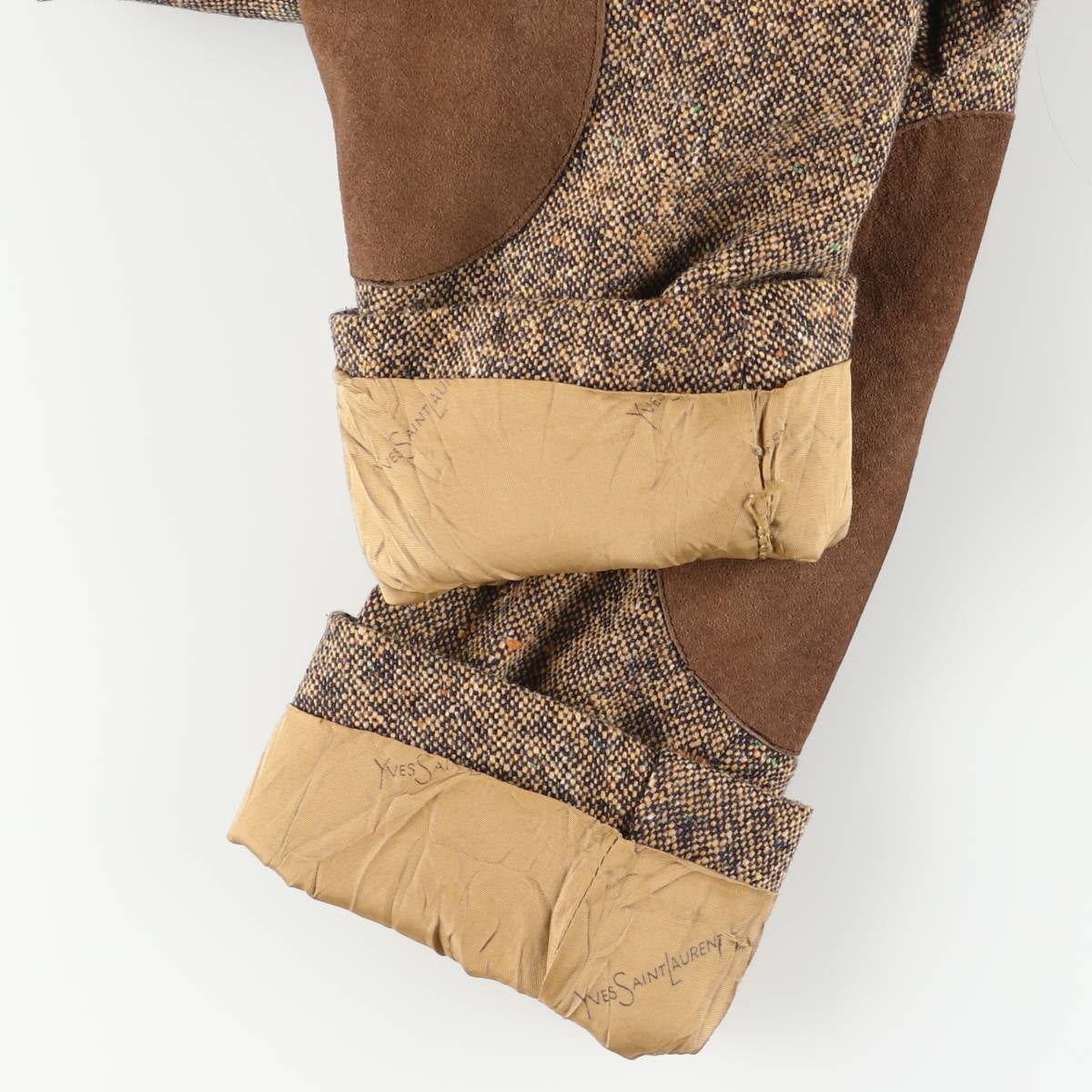 古着 イヴサンローラン Yves Saint Laurent カラーネップ ツイード