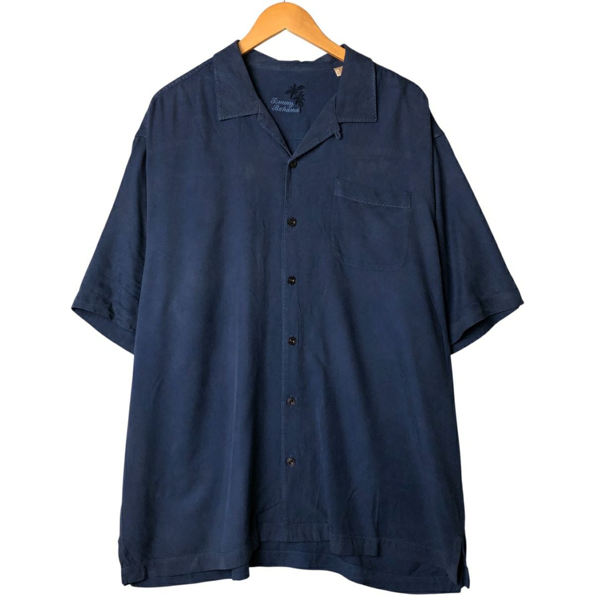 古着 トミーバハマ TOMMY BAHAMA チェック柄 半袖 オープンカラー