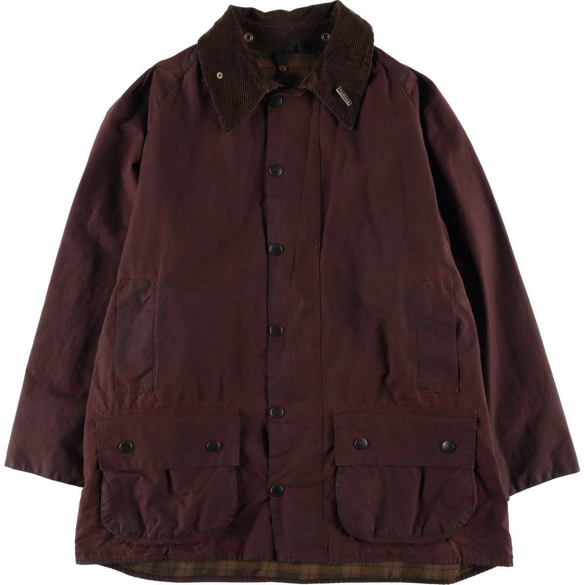 古着 80~90年代 バブアー Barbour BEAUFORT ビューフォート 旧3ワラント オイルド ハンティングジャケット 英国製 C46 メンズXL相当 ヴィンテージ/eaa614844 古着 80～90年代 バブアー Barbour BEAUFORT ビューフォート 旧3