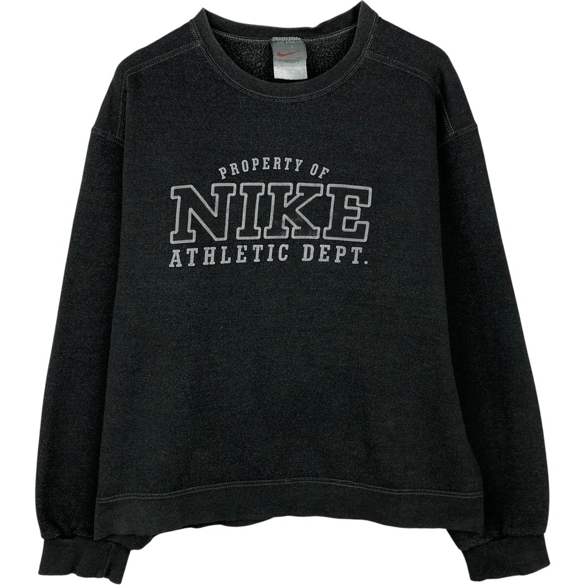 古着 ナイキ NIKE ワンポイントロゴスウェットシャツ トレーナー USA製