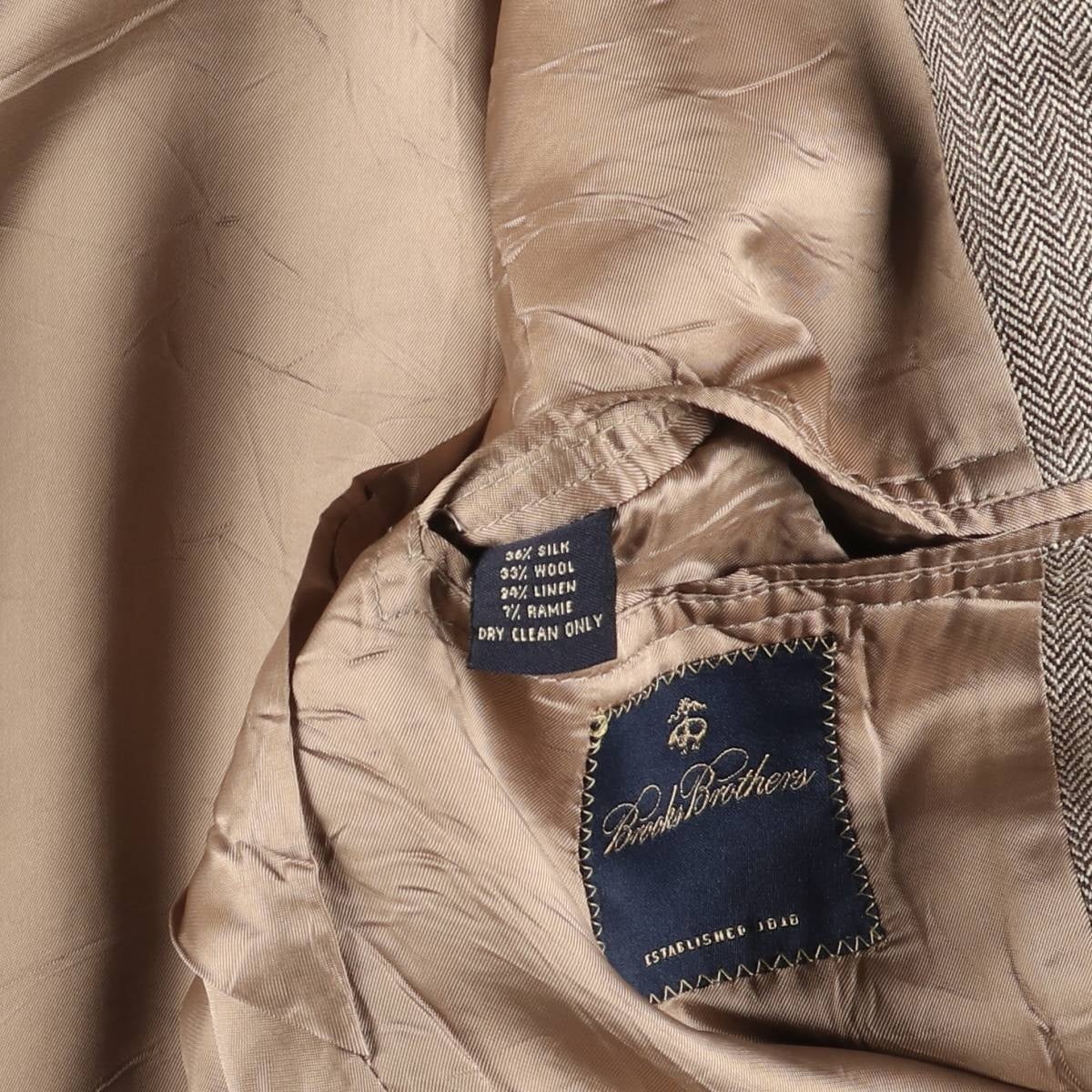 古着 ブルックスブラザーズ Brooks Brothers ヘリンボーン テーラード