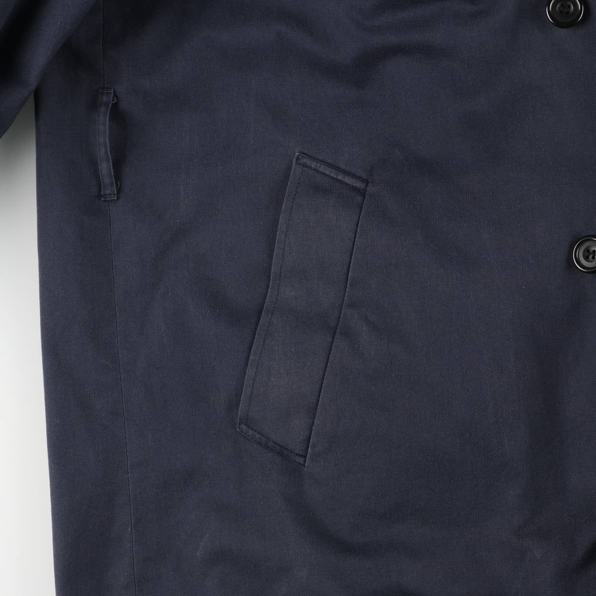古着 アクアスキュータム Aquascutum ステンカラーコート バルマカーン