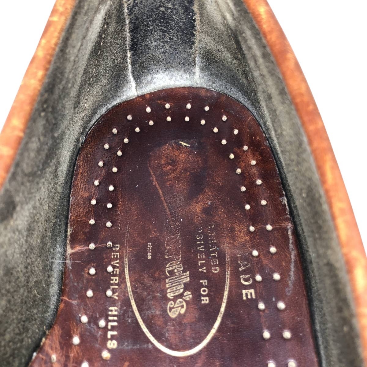 古着 チャーチ CHURCHS スエード キルト タッセルローファー メンズ