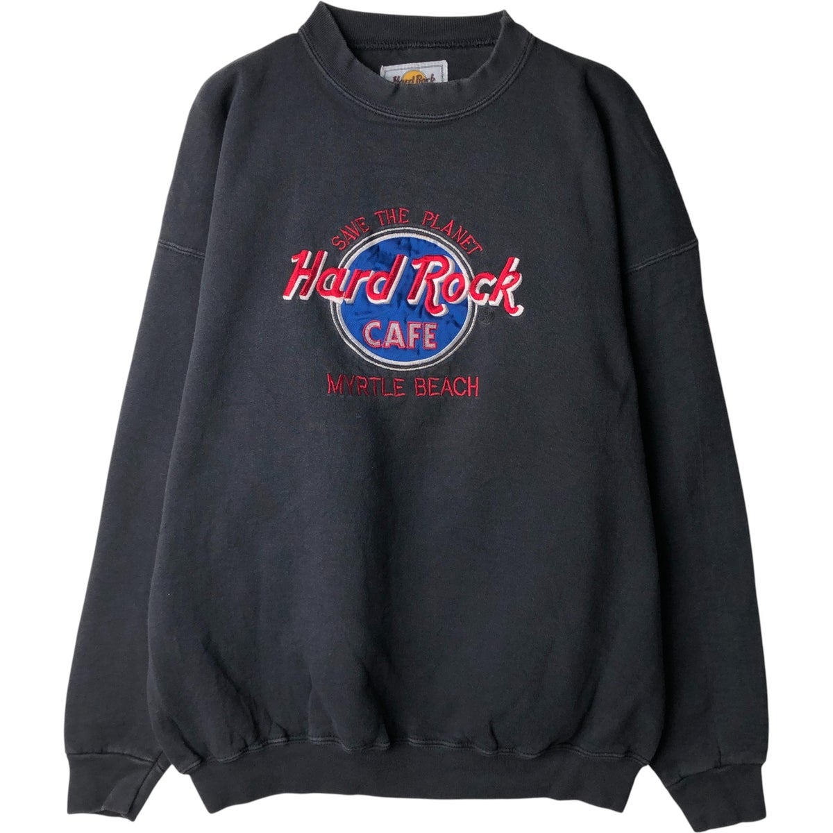 古着 90年代 HARD ROCK CAFE ハードロックカフェ アドバタイジング スウェットシャツ トレーナー USA製 メンズL相当 ヴィンテージ/eaa615413 古着 90年代 HARD ROCK CAFE ハードロックカフェ アドバタイジング