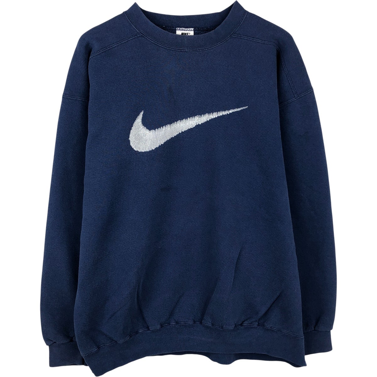 古着 90年代 ナイキ NIKE ワンポイントロゴスウェットシャツ