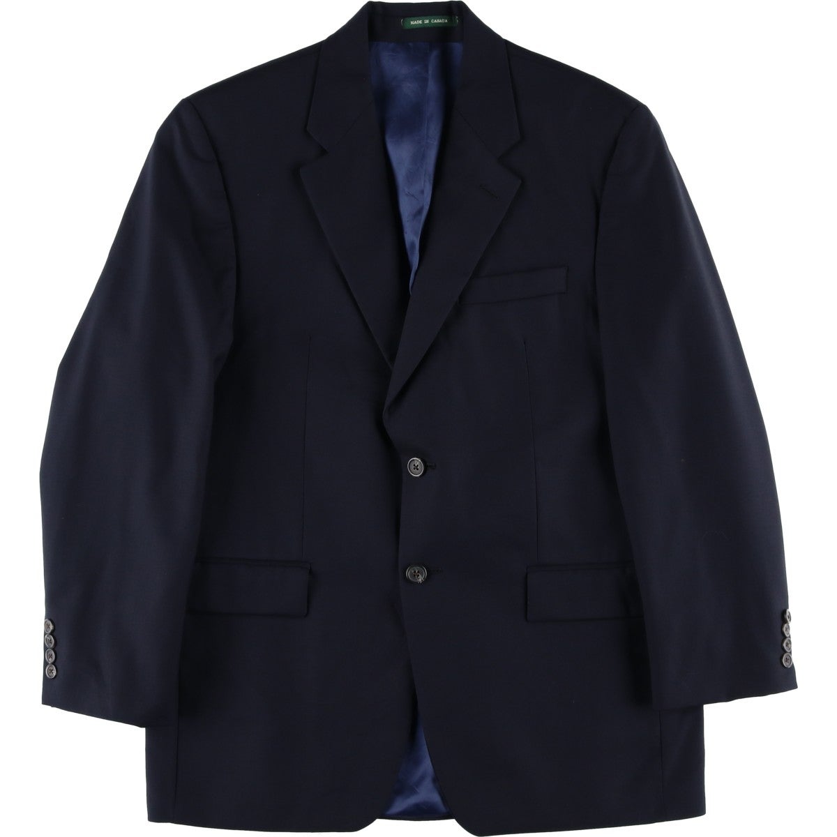 古着 ラルフローレン Ralph Lauren LAUREN ローレン 紺ブレザー