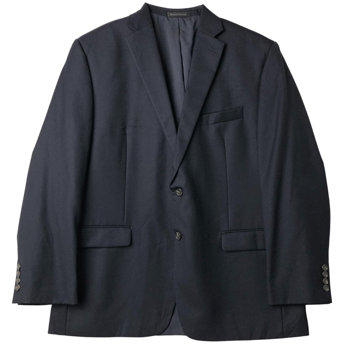 古着 ラルフローレン Ralph Lauren LAUREN ローレン 紺ブレザー