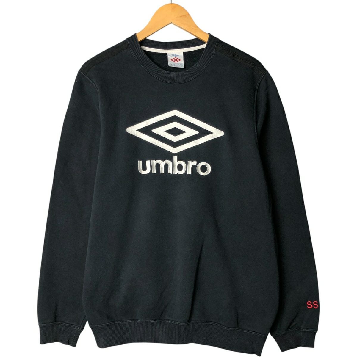 古着 90年代 アンブロ UMBRO ロゴスウェットシャツ トレーナー メンズM