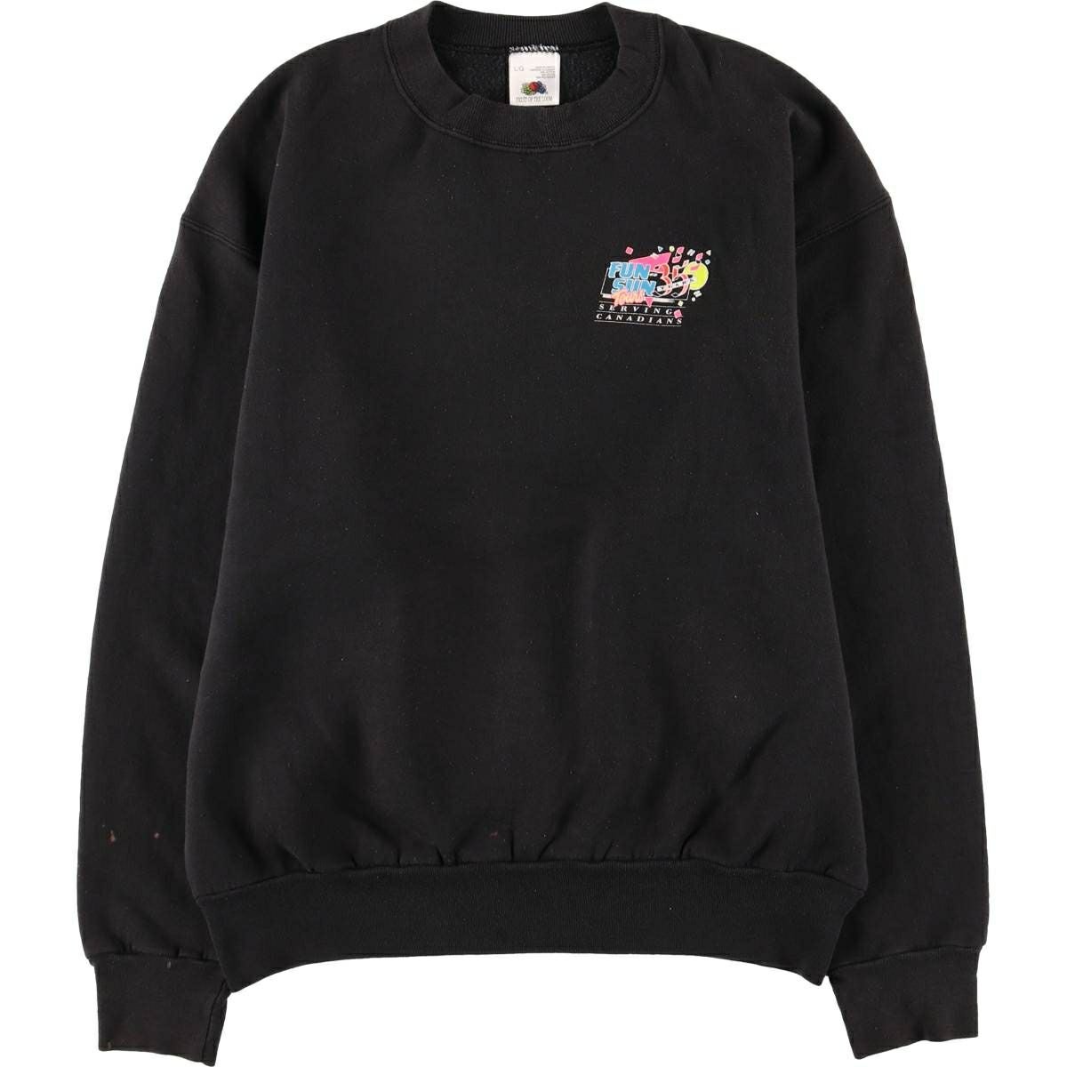 古着 フルーツオブザルーム FRUIT OF THE LOOM プリントスウェット