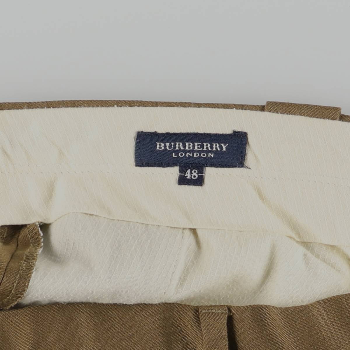 古着 バーバリー Burberrys LONDON ツータック スラックスパンツ