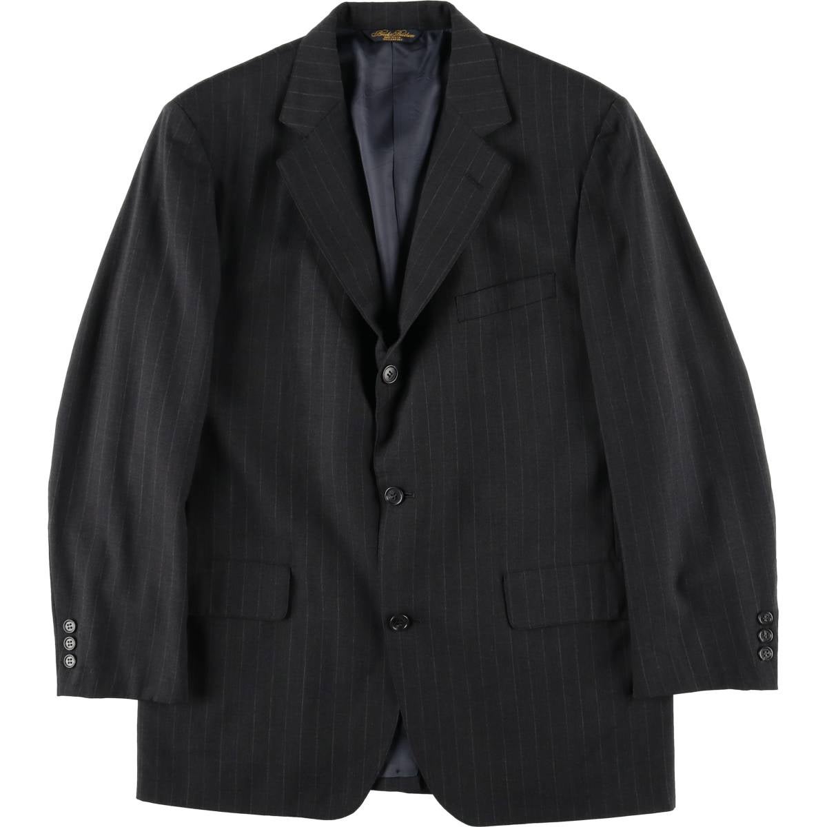 ブルックスブラザーズ　カノニコ社製　テーラードジャケット　ダークグレー　XL BROOKS BROTHERS（ブルックスブラザーズ） ブルックス ブラザーズ