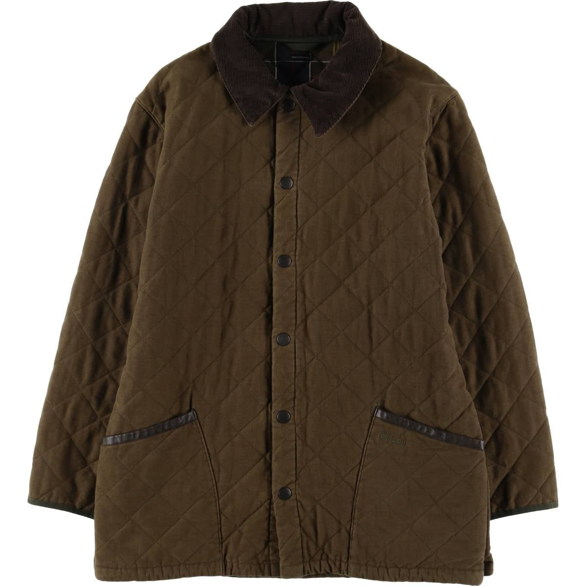 古着 バブアー Barbour 3ワラント キルティングジャケット パファー
