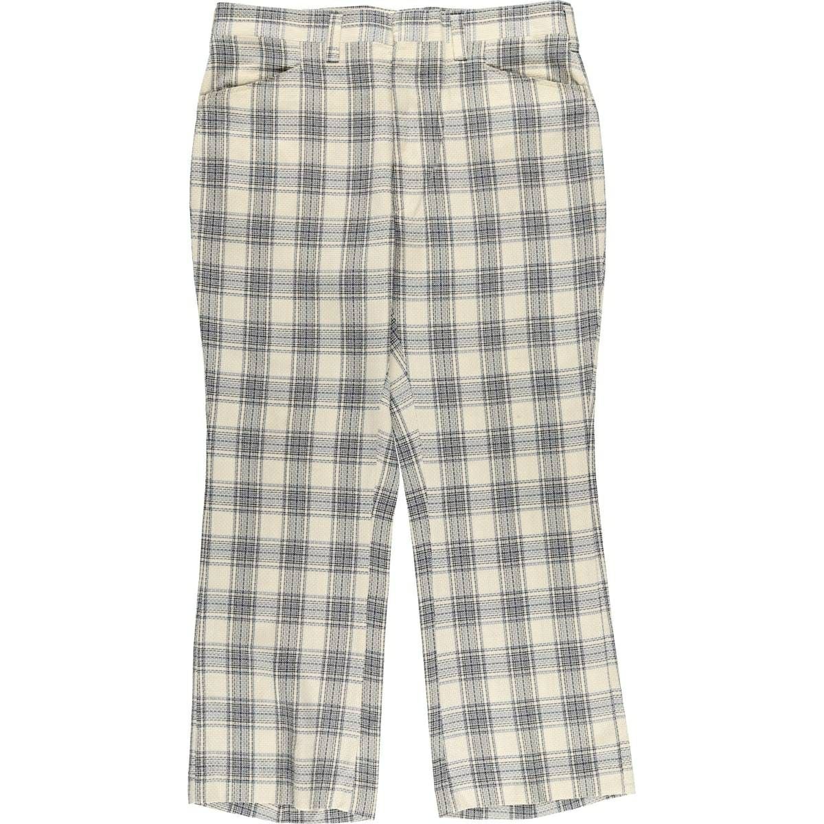 古着 90年代 ハガー HAGGAR ストライプ柄 スラックスパンツ USA製