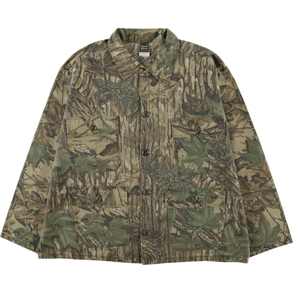 古着 90年代 モッシーオーク MOSSY OAK 迷彩柄 リアルツリーカモ