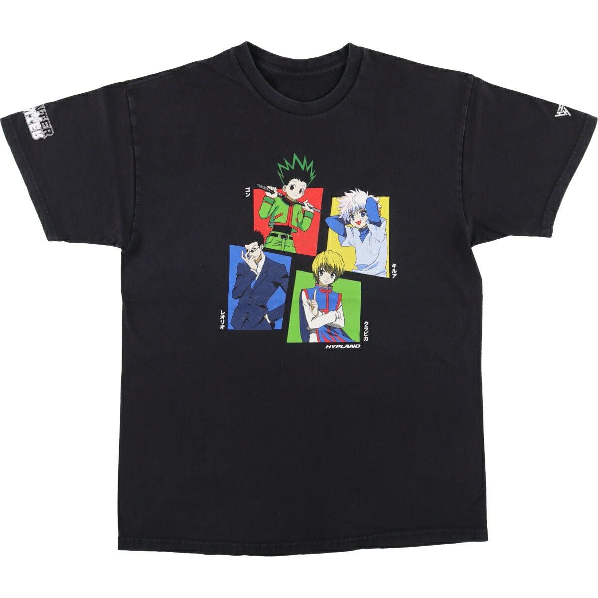 古着 HUNTER×HUNTER ハンターハンター アニメ キャラクタープリントT