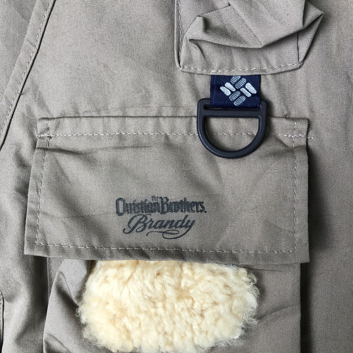 古着 80年代 コロンビア Columbia 紺タグ フィッシングベスト メンズL