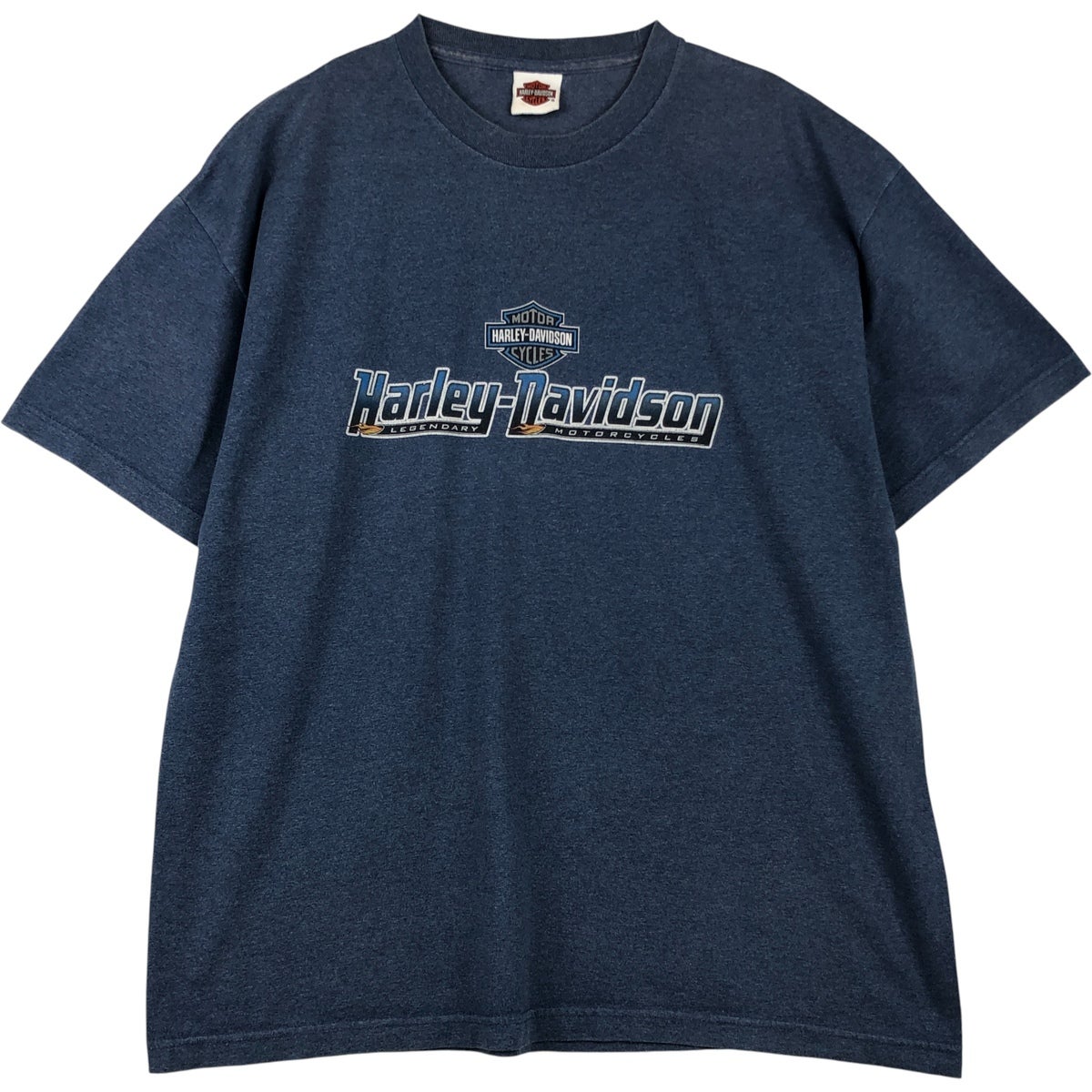古着 ハーレーダビッドソン Harley-Davidson クマ柄 モーターサイクル