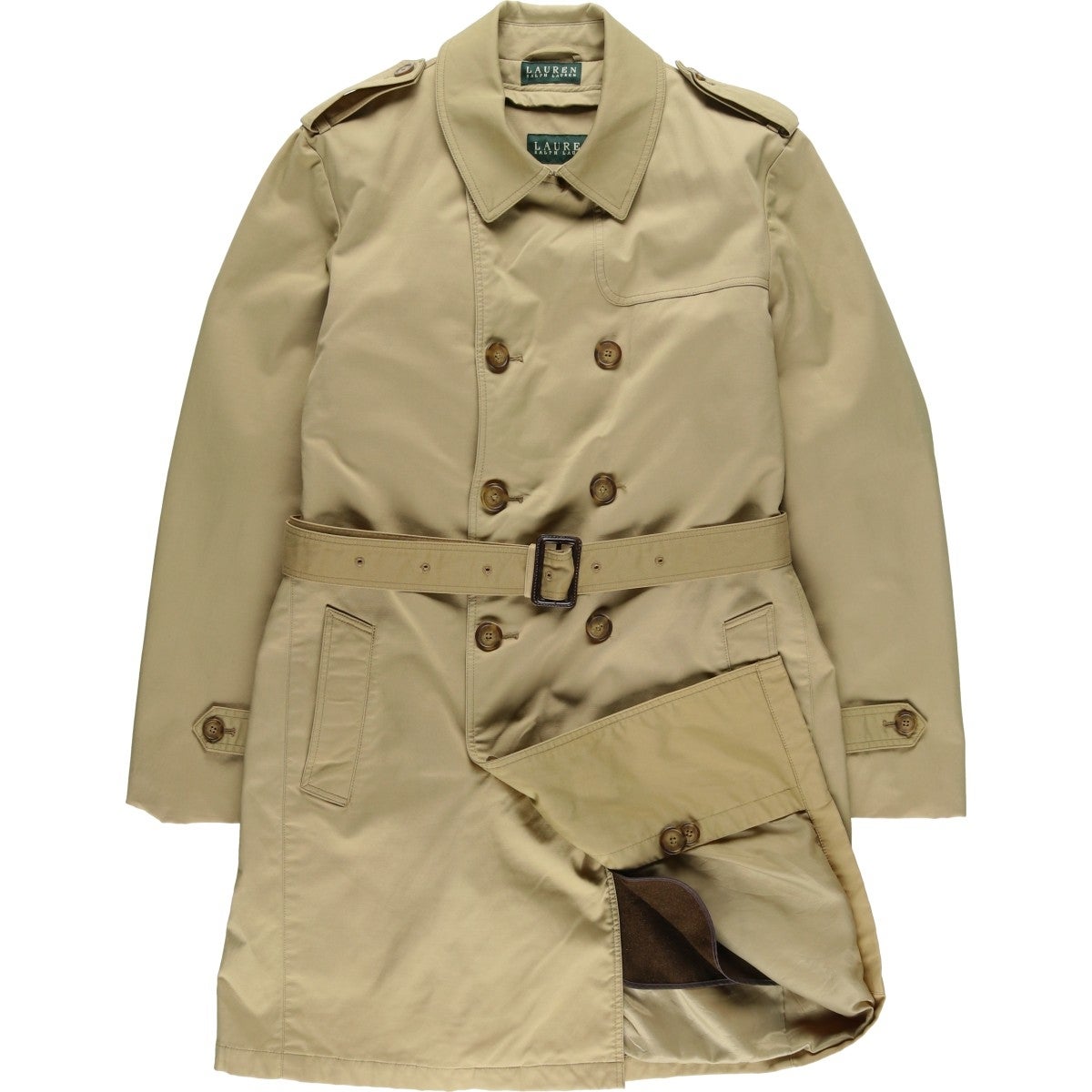 古着 ラルフローレン Ralph Lauren LAUREN ローレン トレンチコート