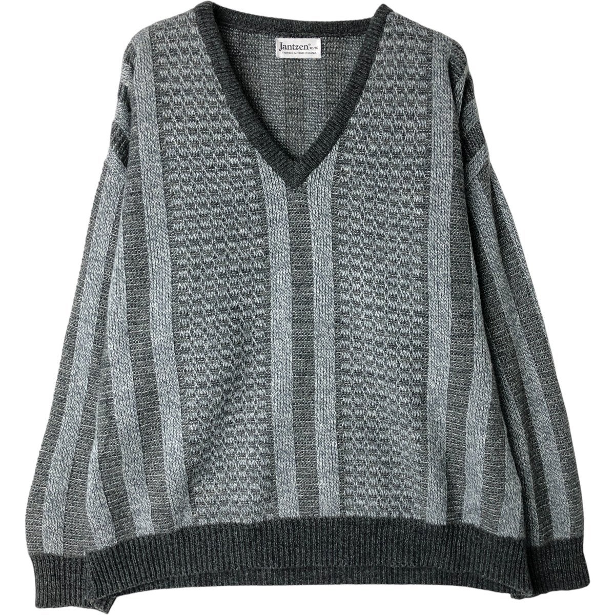 ブラック ピースマーク エクアドルニットタイプ ロールネック ウール